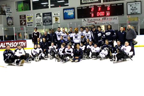 <p>
	PSU Altoona and Johnstown Sitting Bulls Charity Sled Hockey Game</p>
